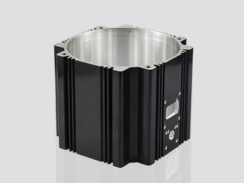 130外徑大鋁合金外殼 精密五金外殼加工